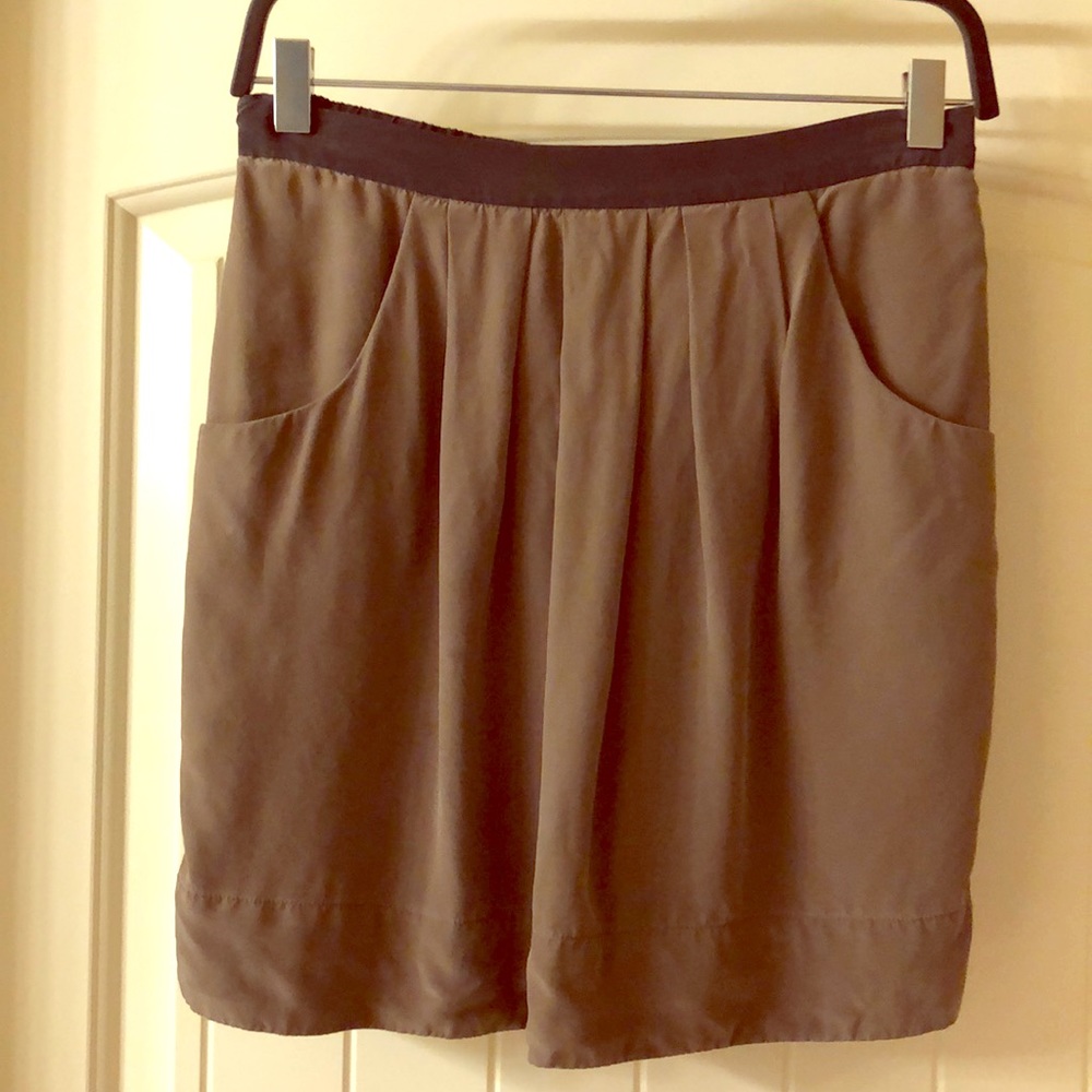 BCBG silk skirt